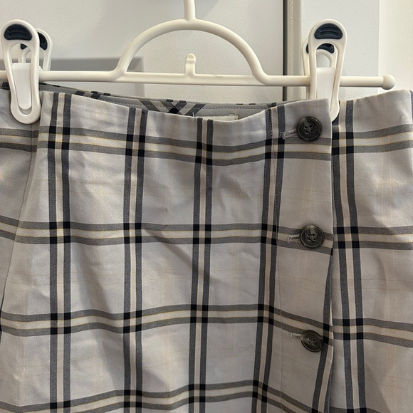 Aritzia Sunday Best Grey Plaid Mini Skirt Size 4 Women’s Yuri Skirt - Picture 6 of 10